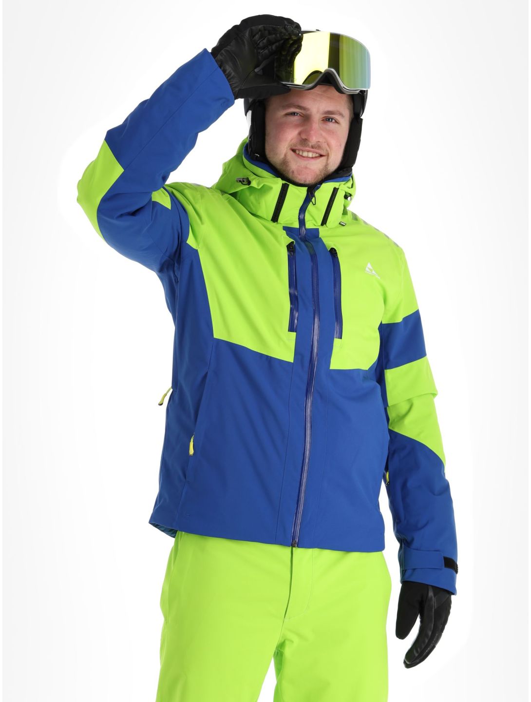 Fischer, Semmering chaqueta de esquí hombres Light Green azul, verde 