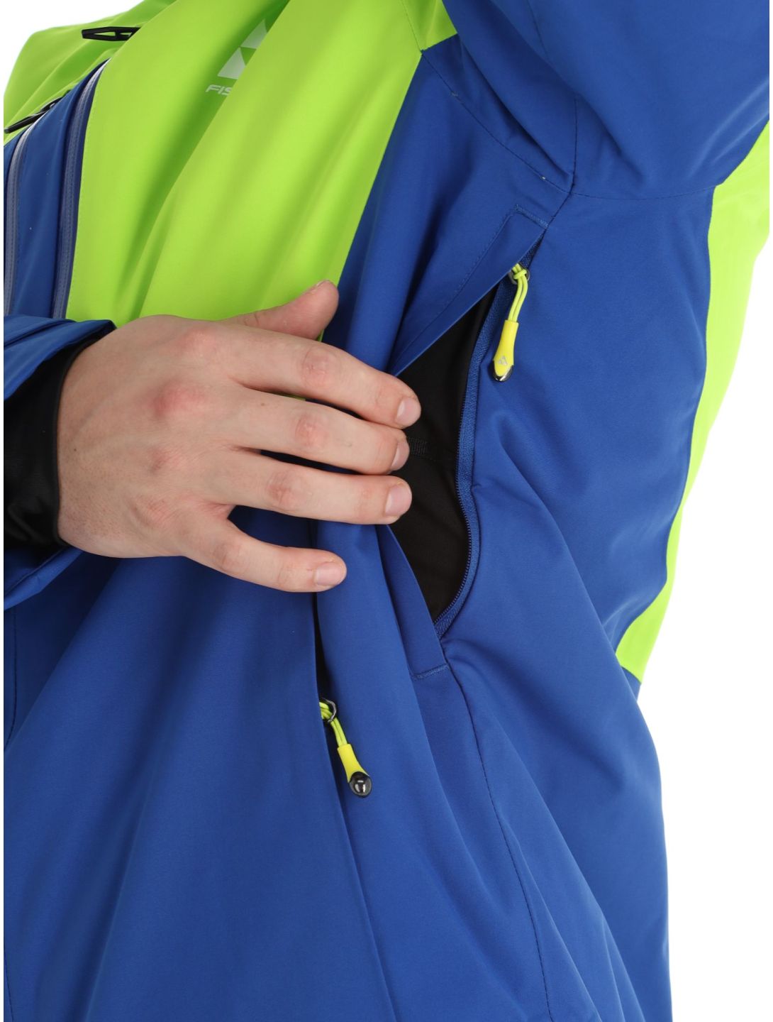 Fischer, Semmering chaqueta de esquí hombres Light Green azul, verde 