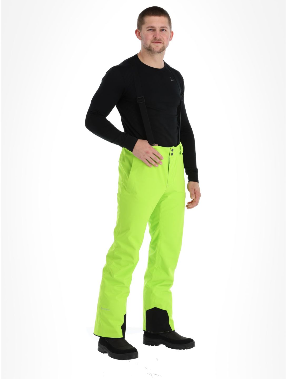 Fischer, Vancouver pantalones de esquí hombres Light Green verde 