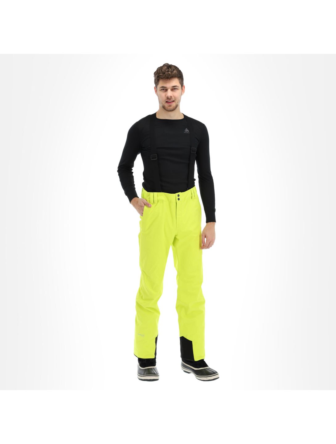 Fischer, Vancouver pantalones de esquí hombres evening amarillo 