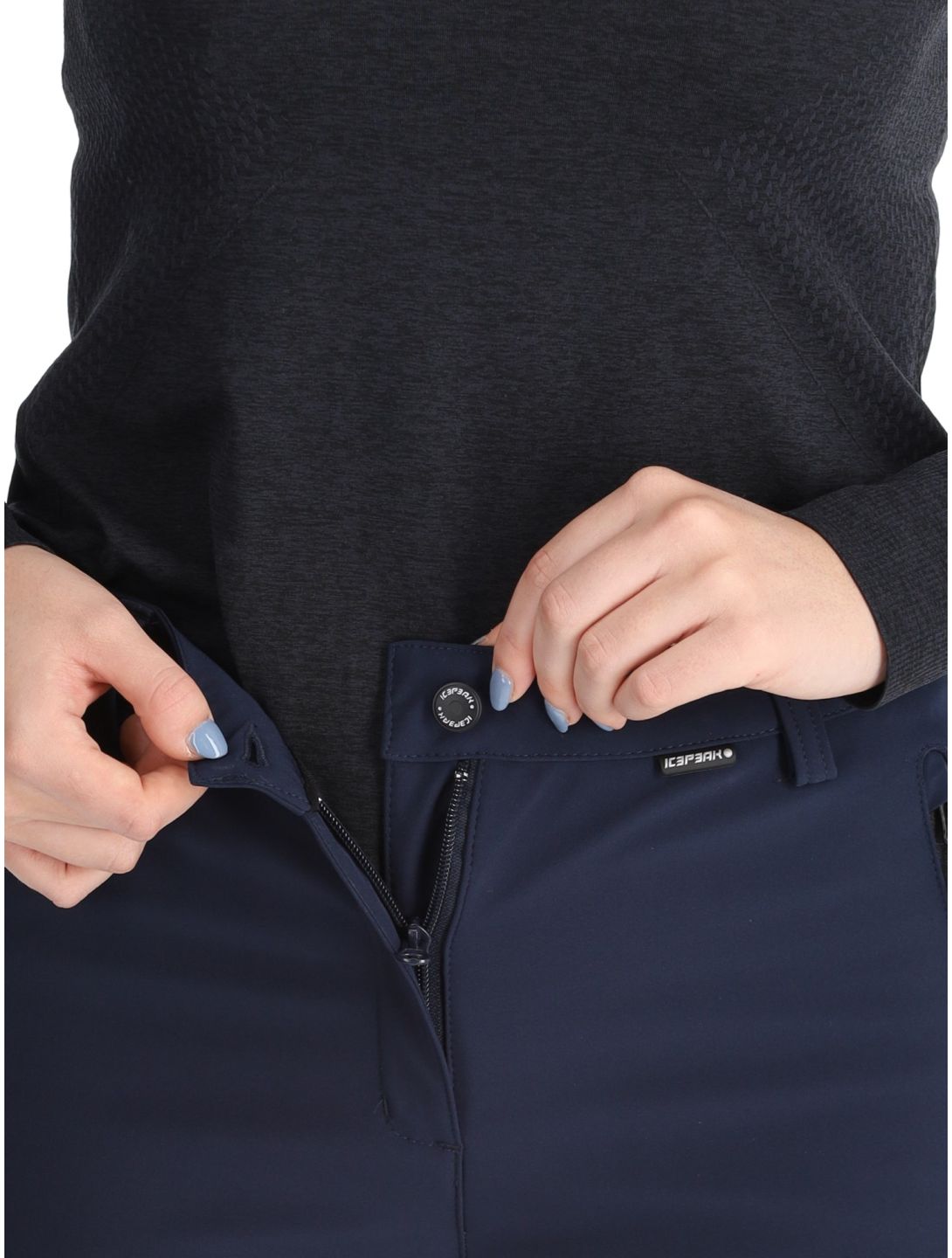 Frechen pantalones de esquí softshell Dark Blue azul 