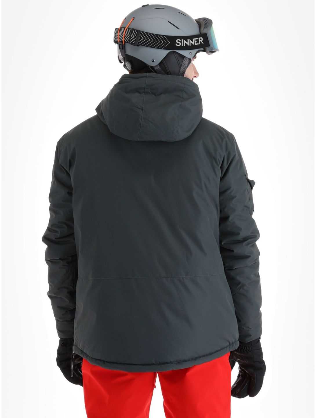 Geographical Norway, Benyamine chaqueta de esquí hombres Dark Grey gris 