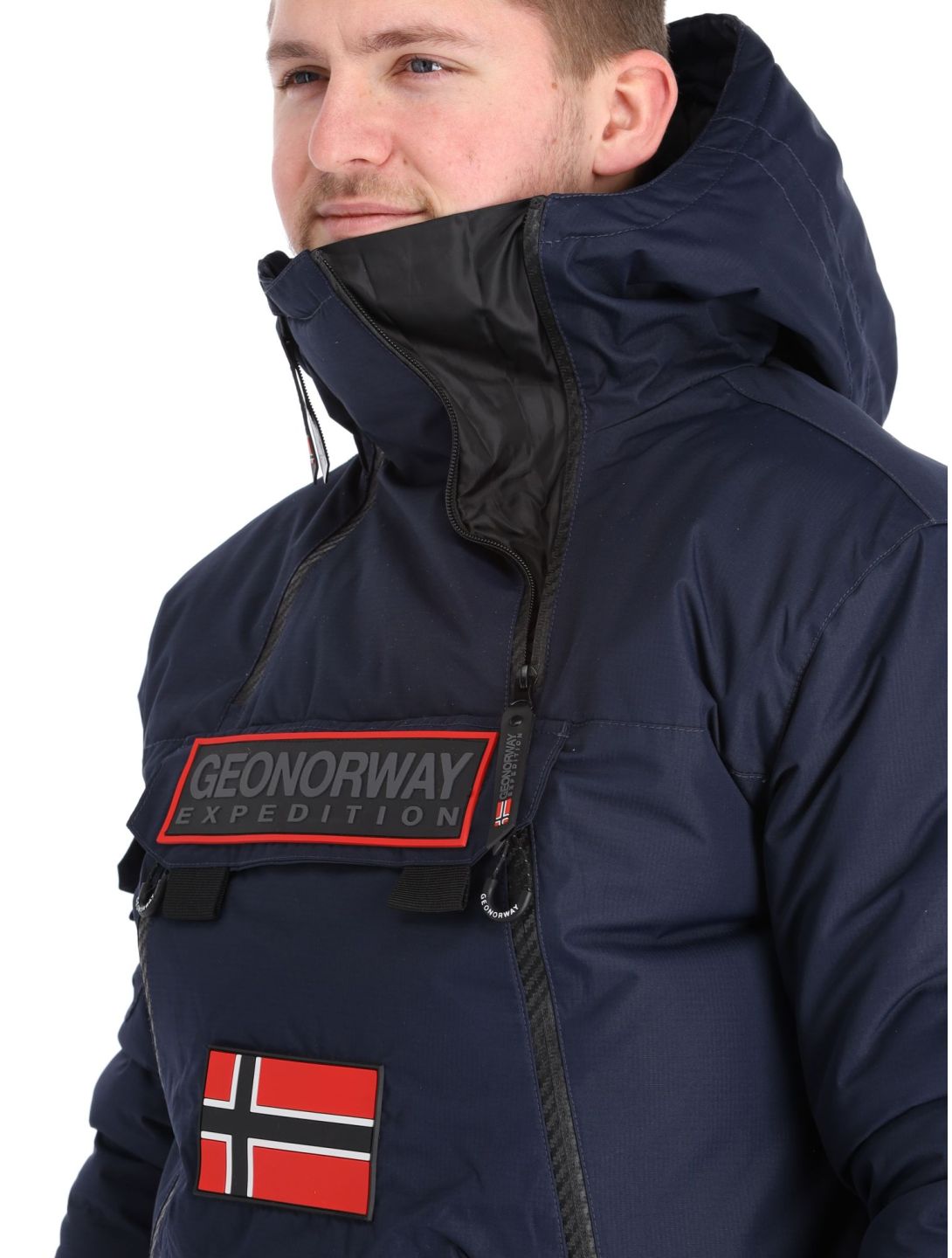 Geographical Norway, Benyamine chaqueta de esquí hombres Navy azul 