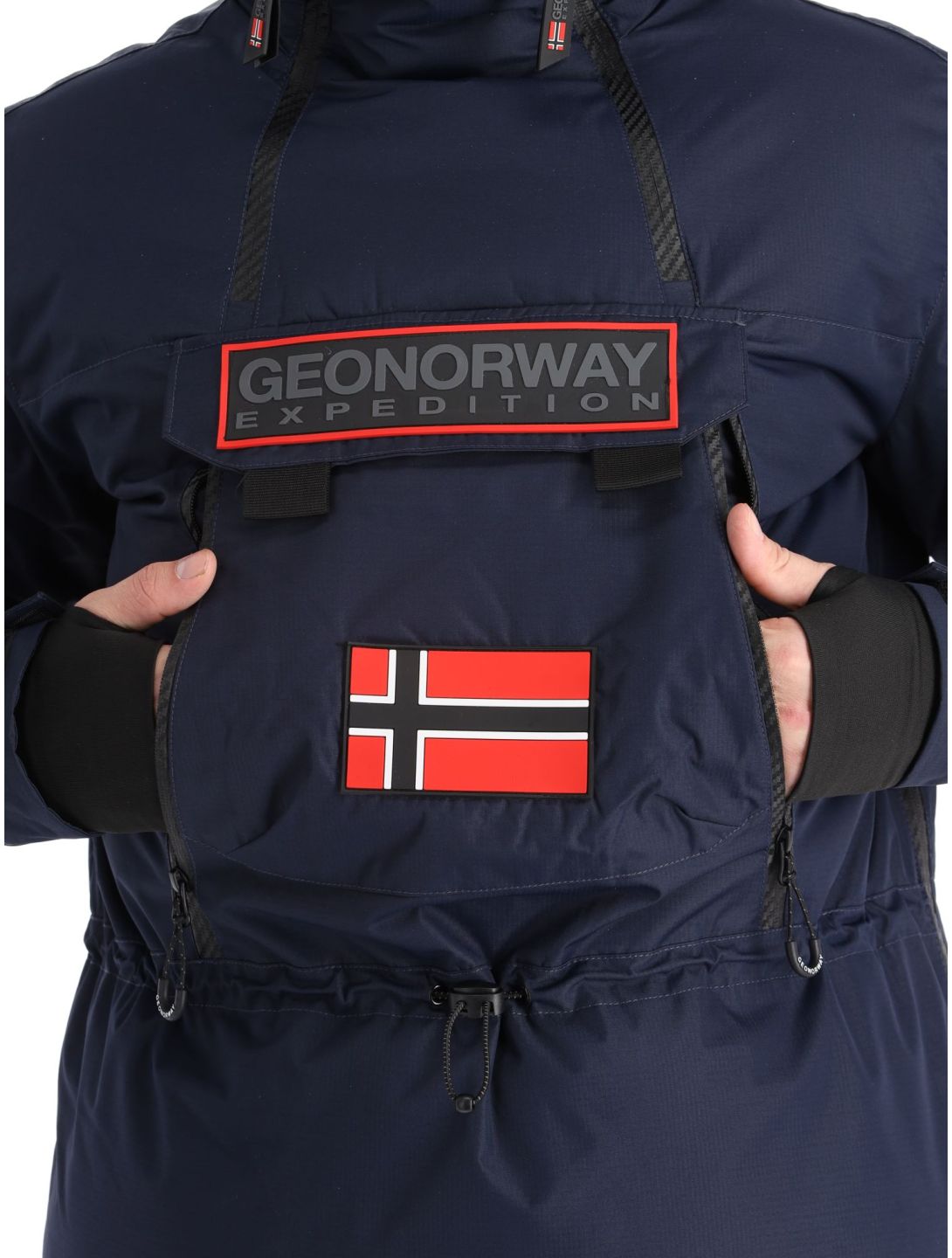 Geographical Norway, Benyamine chaqueta de esquí hombres Navy azul 