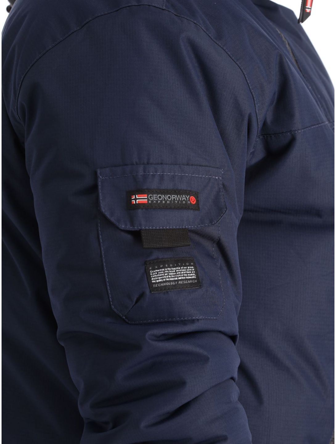 Geographical Norway, Benyamine chaqueta de esquí hombres Navy azul 