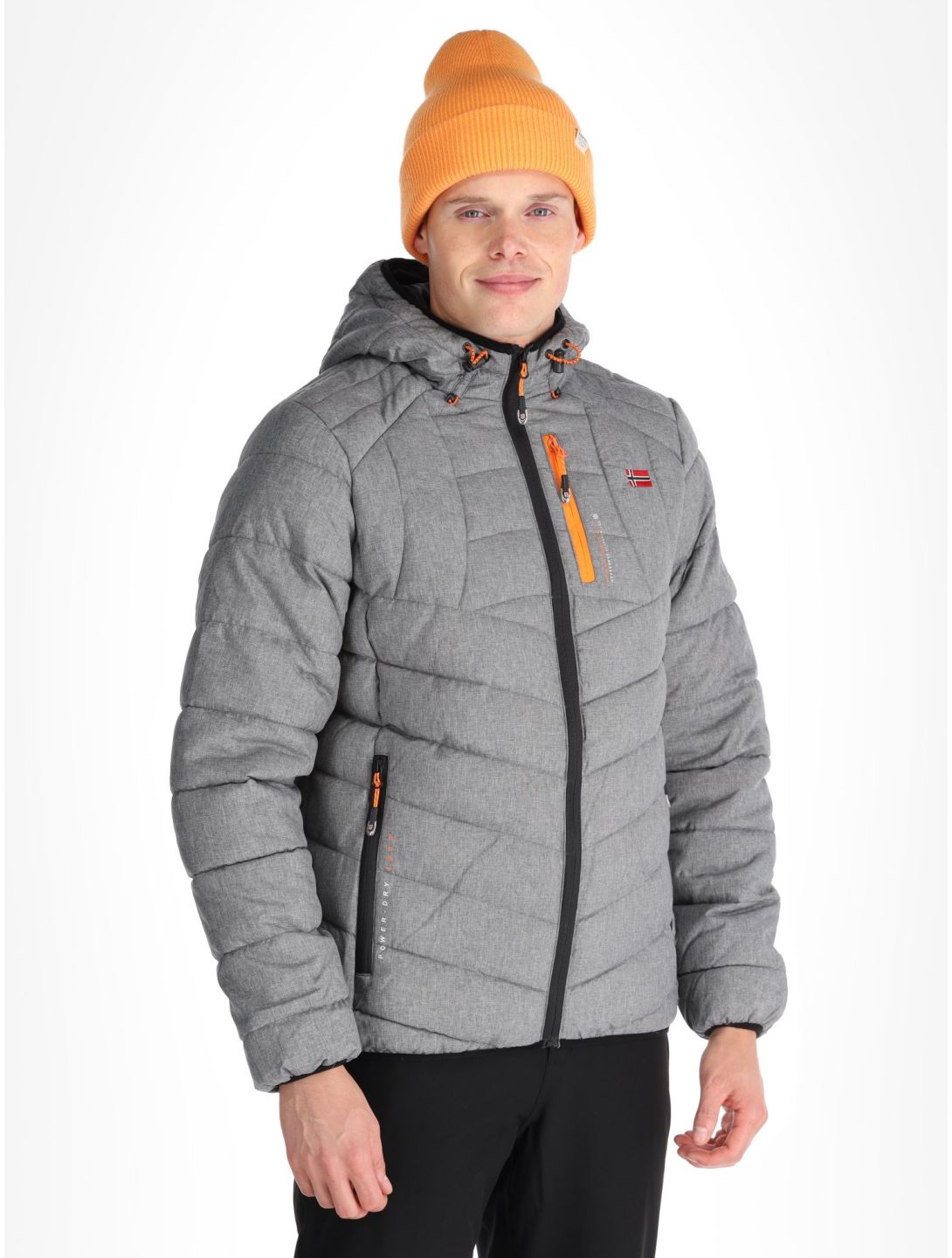 Geographical Norway, Bolchevic chaqueta de esquí hombres Light Grey gris 