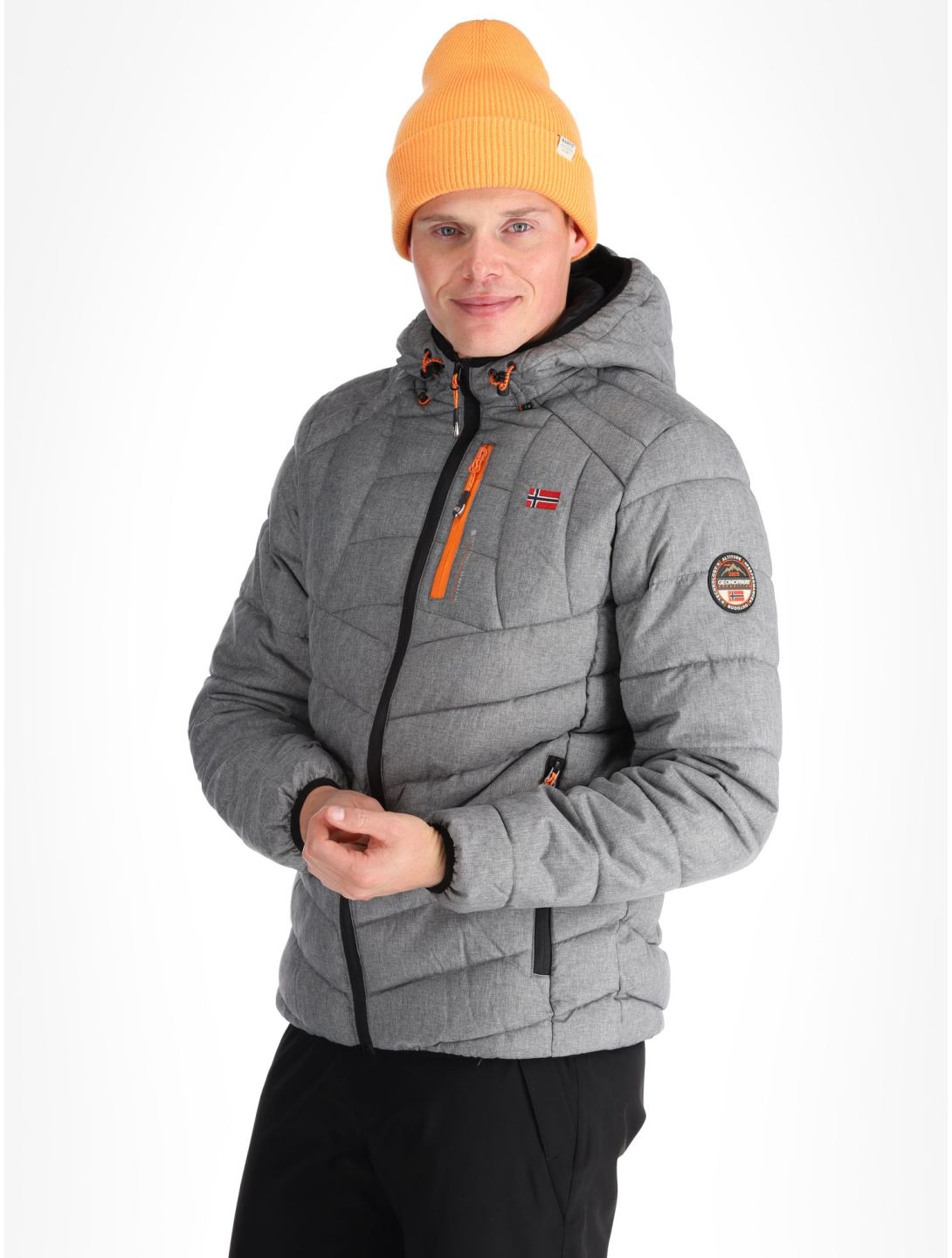 Geographical Norway, Bolchevic chaqueta de esquí hombres Light Grey gris 