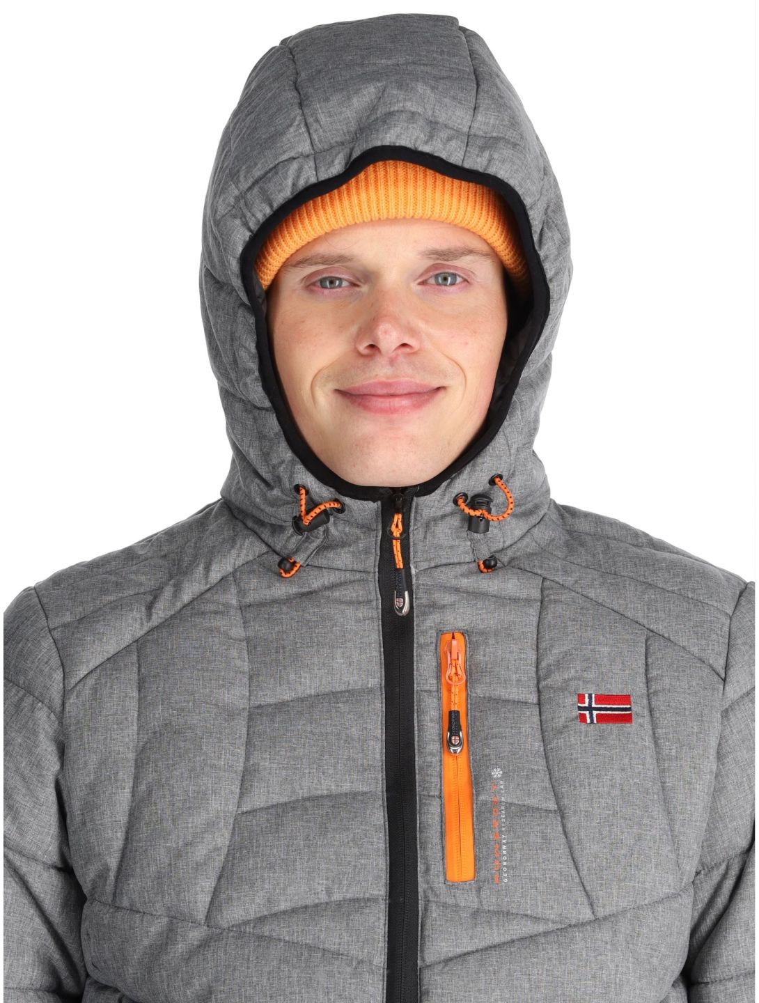 Geographical Norway, Bolchevic chaqueta de esquí hombres Light Grey gris 