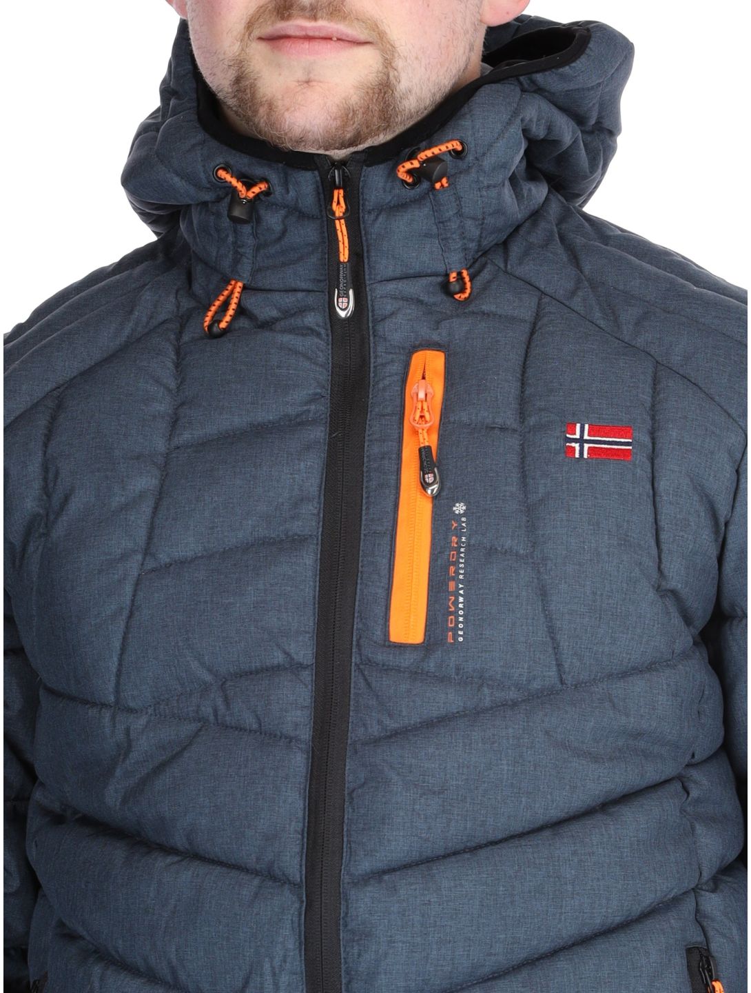 Geographical Norway, Bolchevic chaqueta de esquí hombres Navy azul 