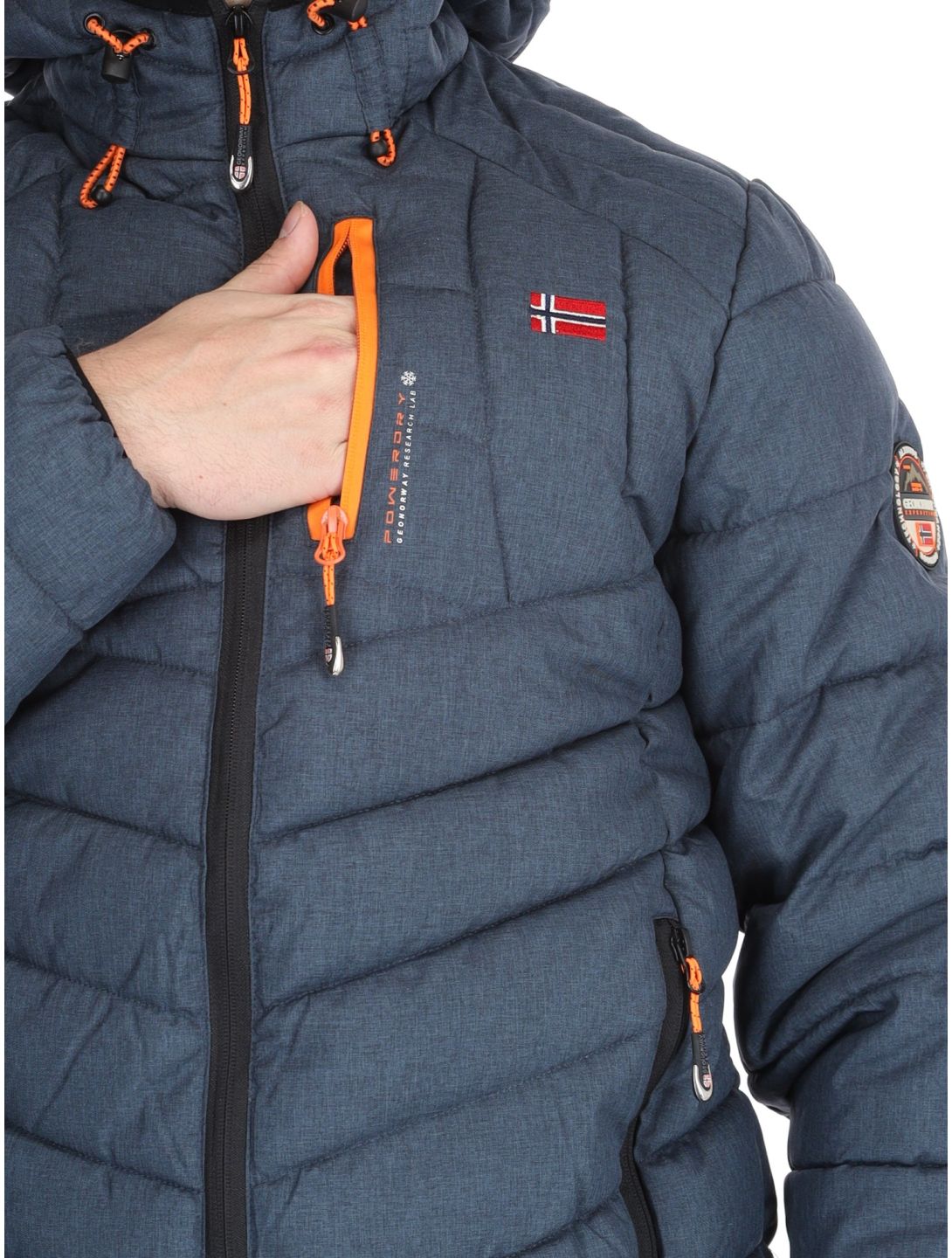 Geographical Norway, Bolchevic chaqueta de esquí hombres Navy azul 