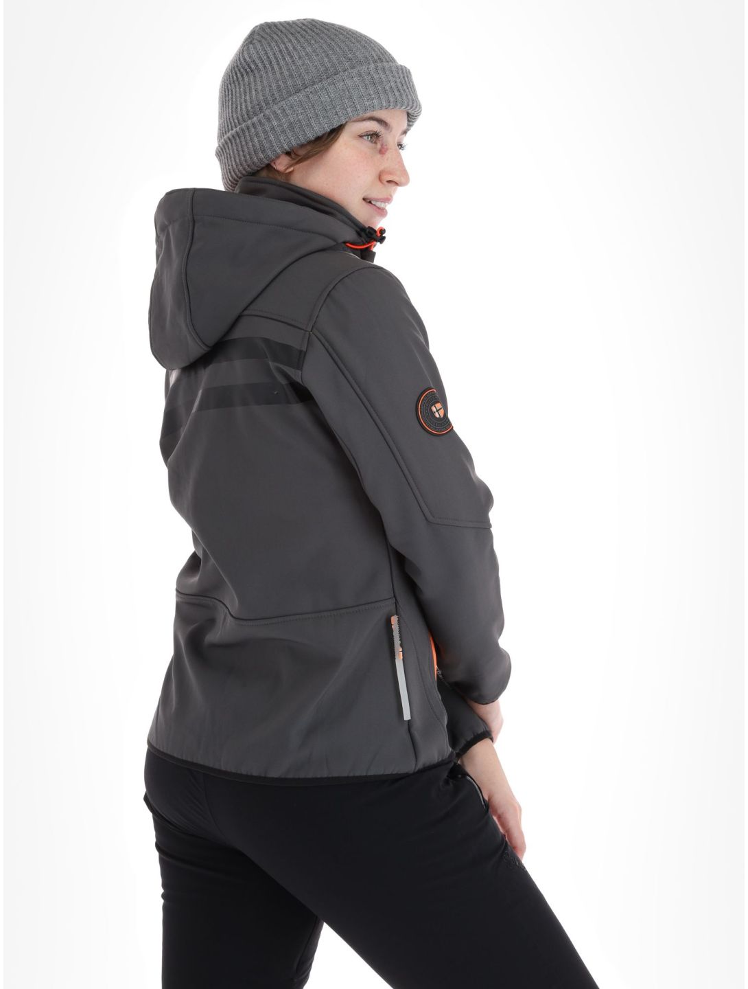 Geographical Norway, Reine chaqueta de esquí softshell mujeres Grey gris 