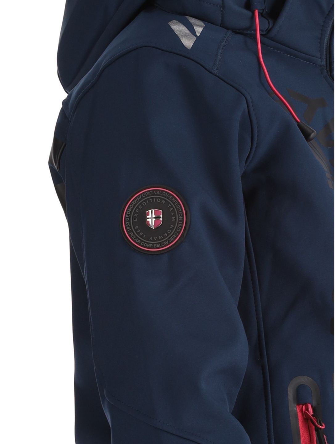 Geographical Norway, Reine chaqueta de esquí softshell mujeres Navy / Pink azul, rosa 