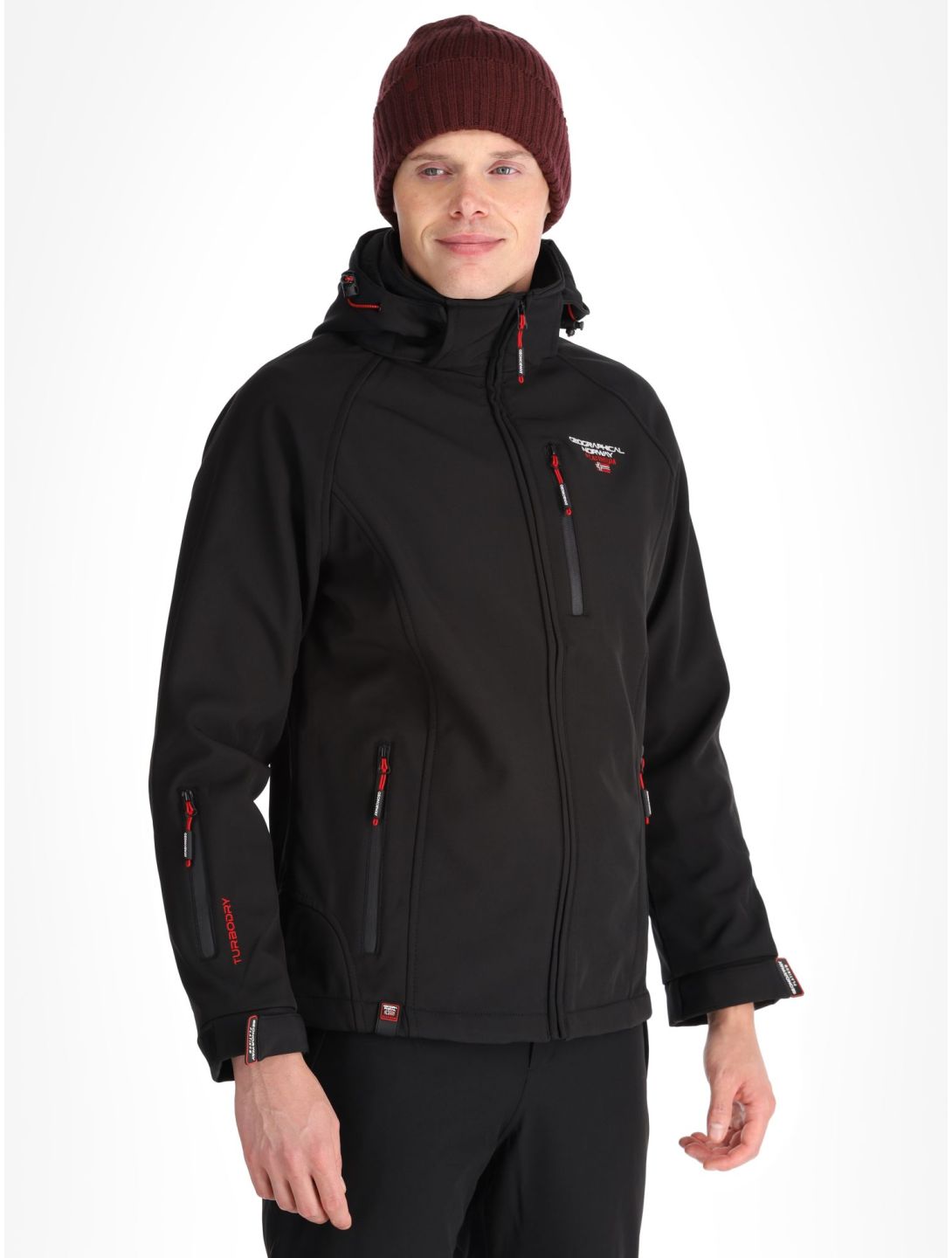 Geographical Norway, Taboo chaqueta de esquí hombres Black negro 