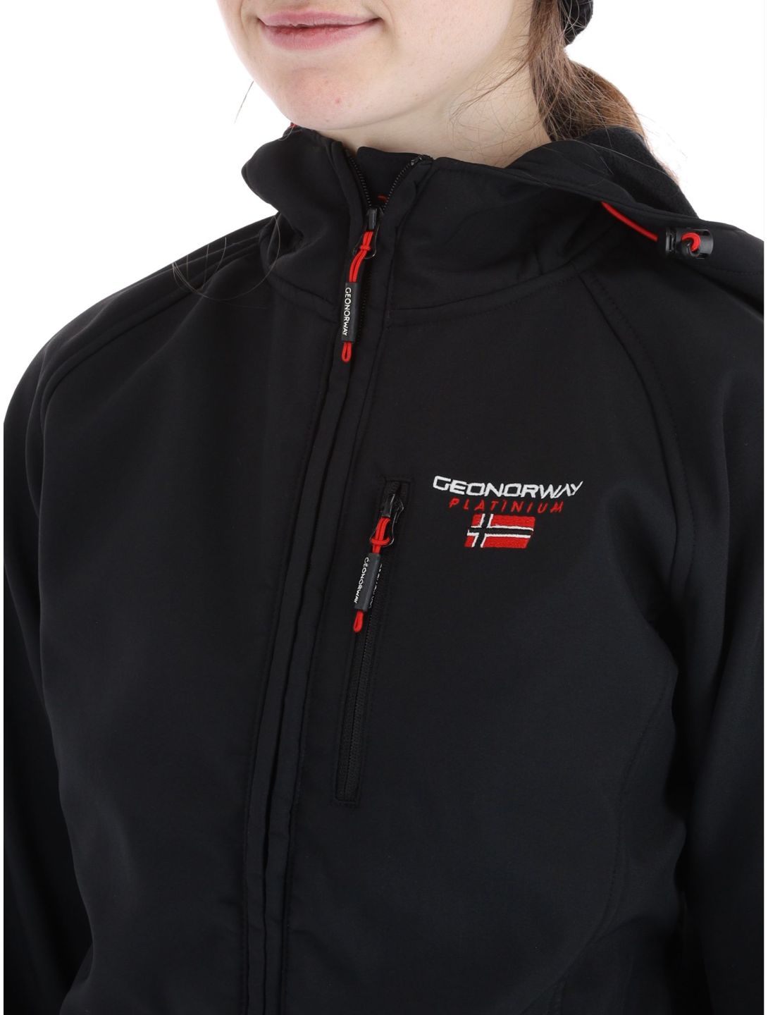 Geographical Norway, Tacer chaqueta de esquí softshell mujeres Black negro 