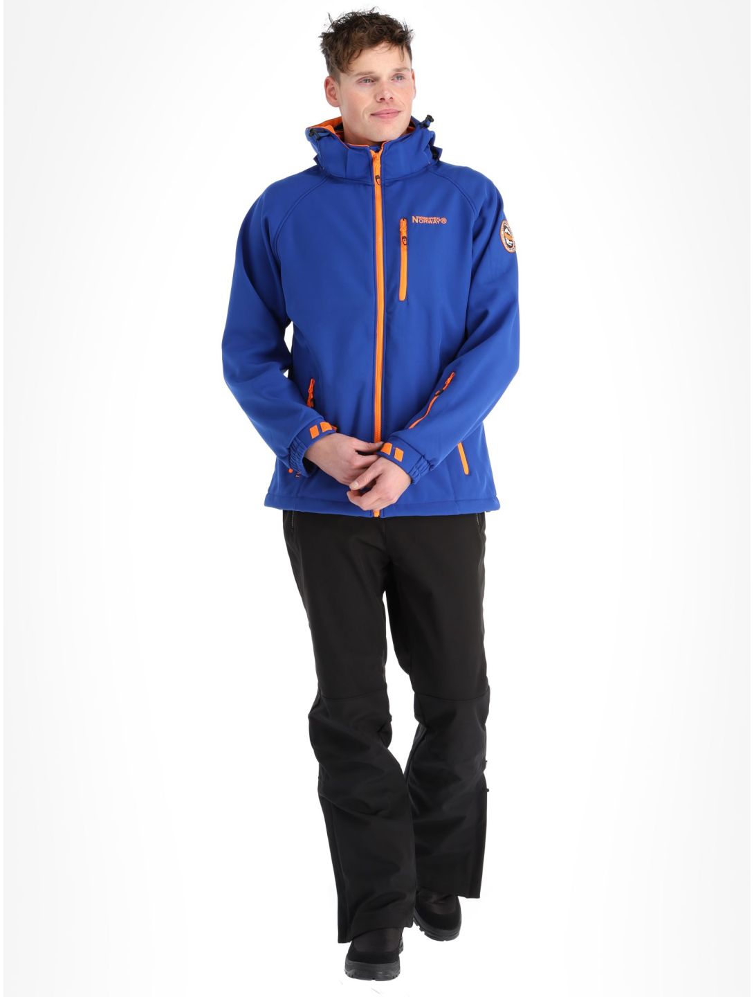 Geographical Norway, Texico chaqueta de esquí softshell hombres Royal Blue azul 