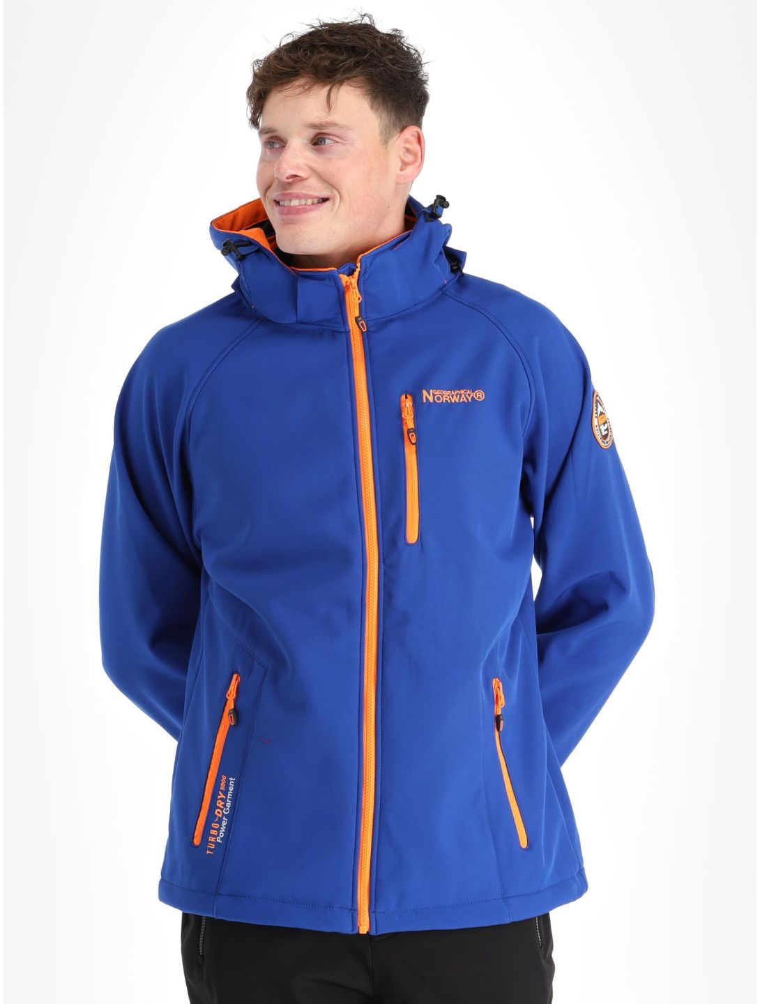 Geographical Norway, Texico chaqueta de esquí softshell hombres Royal Blue azul 