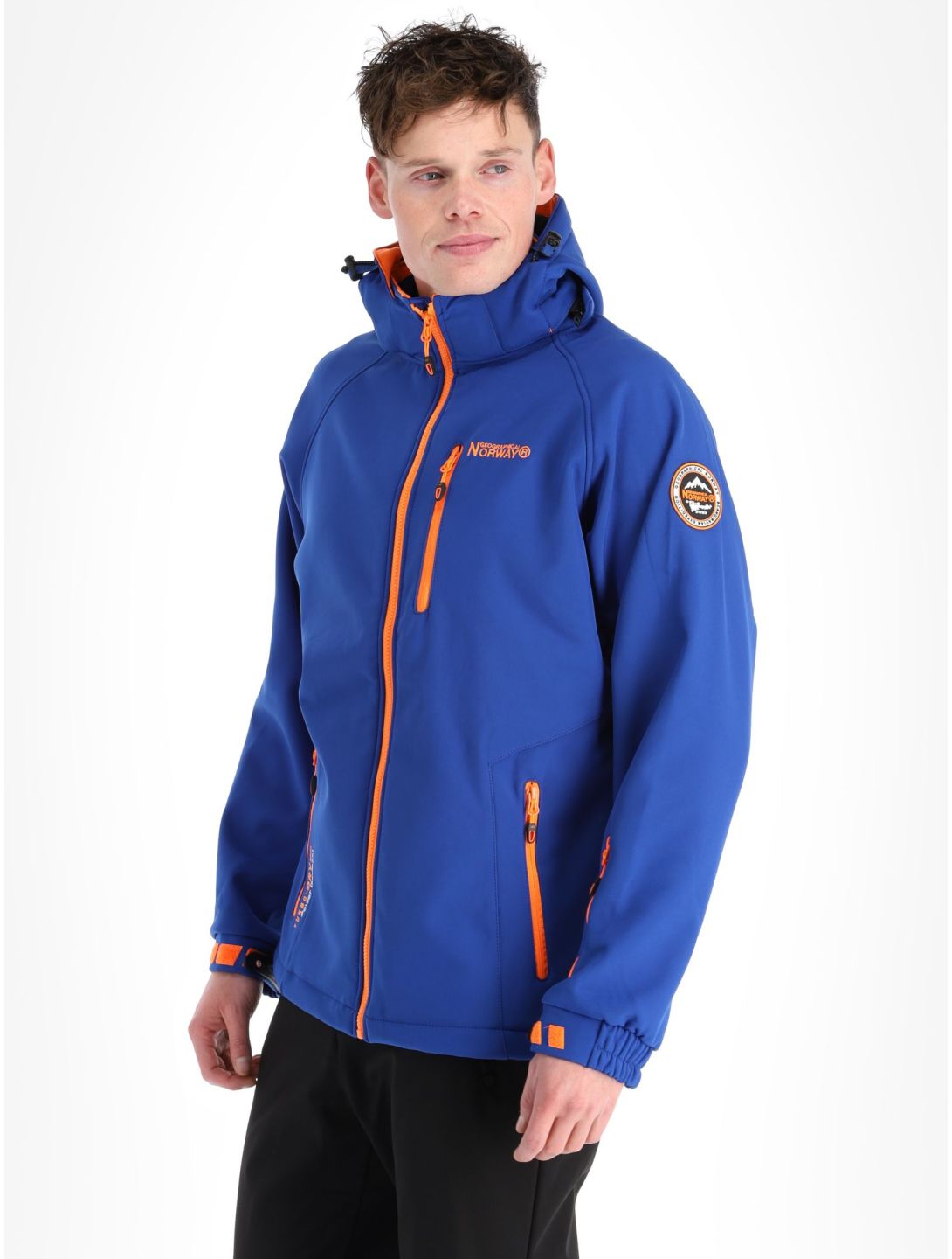 Geographical Norway, Texico chaqueta de esquí softshell hombres Royal Blue azul 