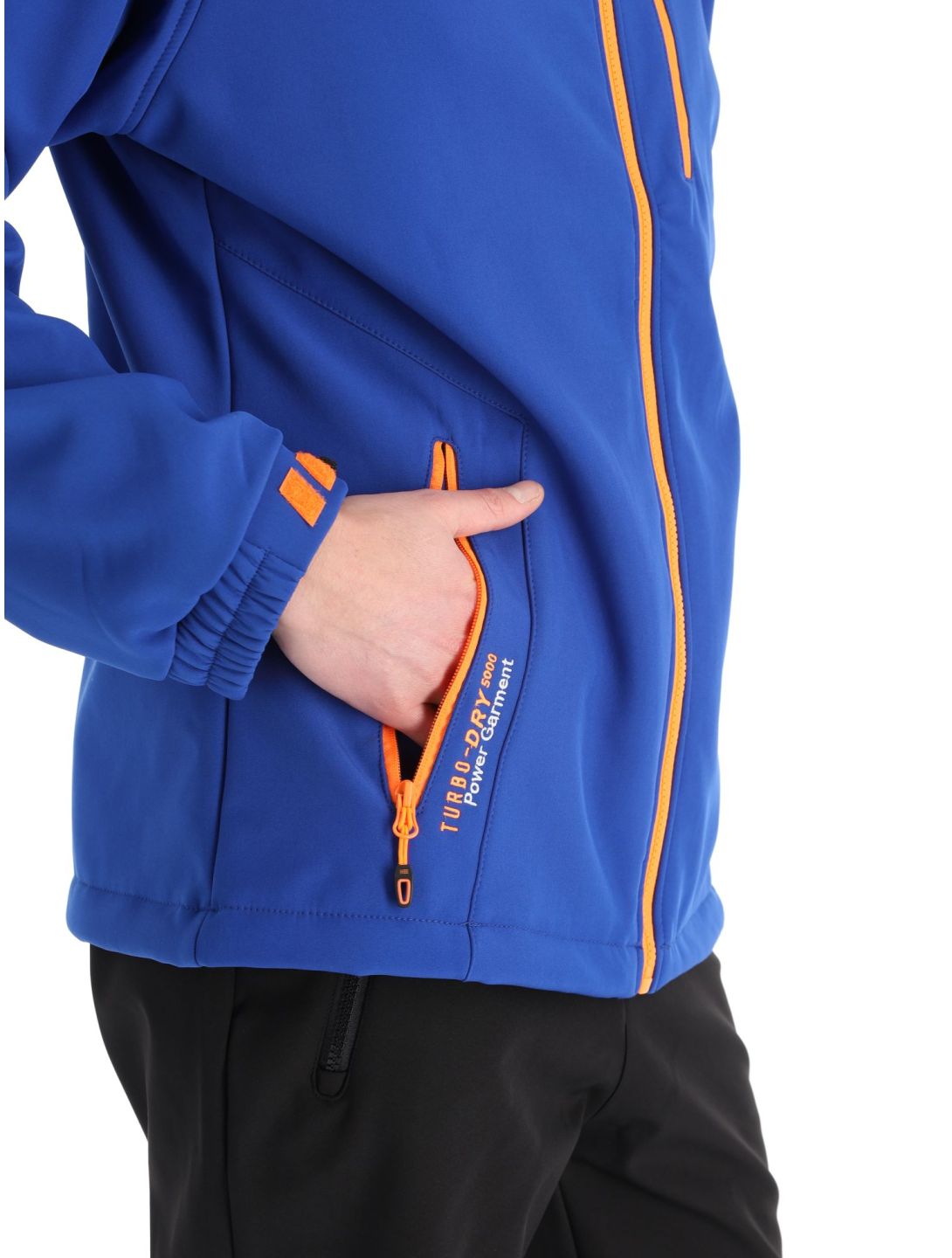 Geographical Norway, Texico chaqueta de esquí softshell hombres Royal Blue azul 