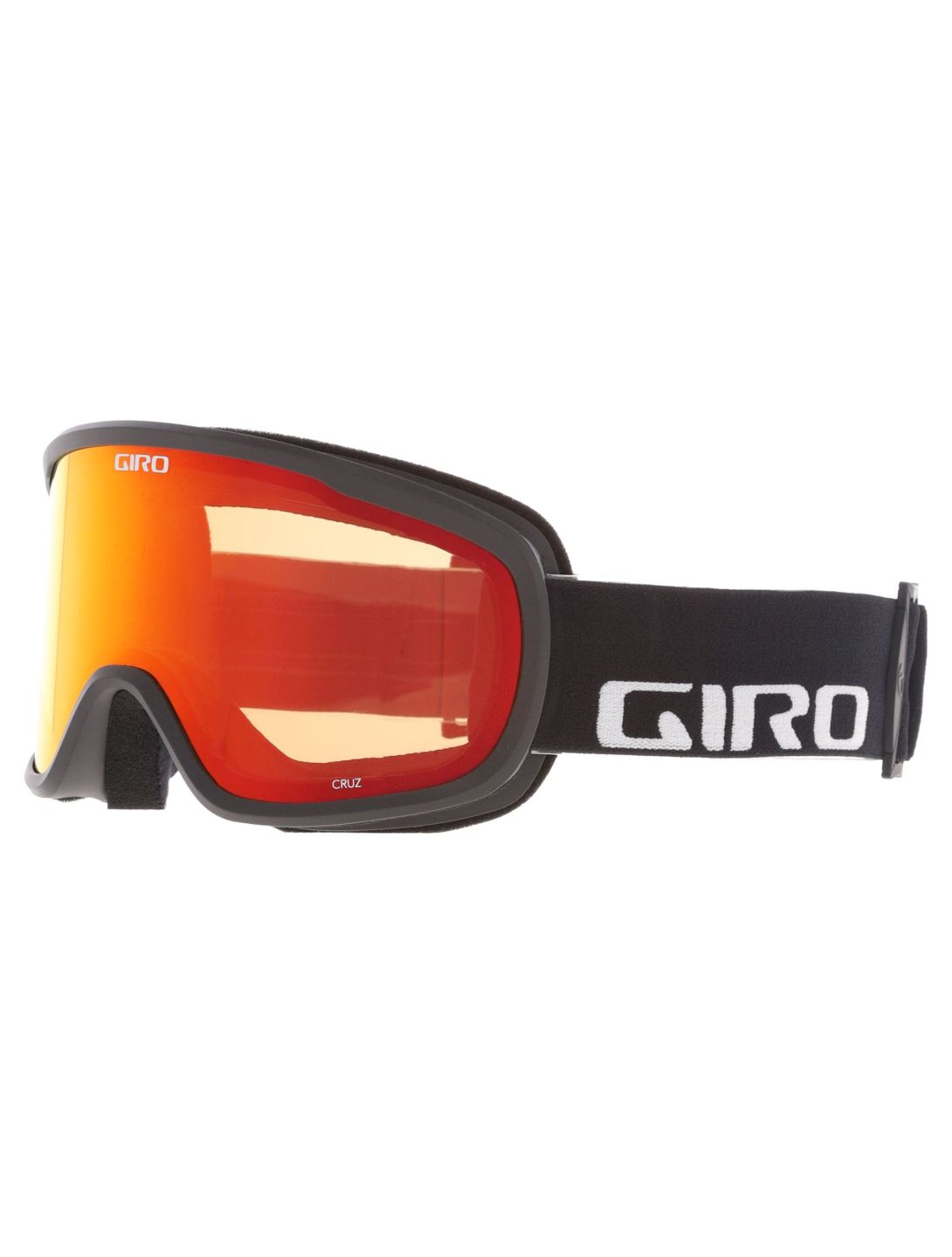 Giro, Cruz gafas de esquí unisex Black Wordmark - Amber Scarlet negro 