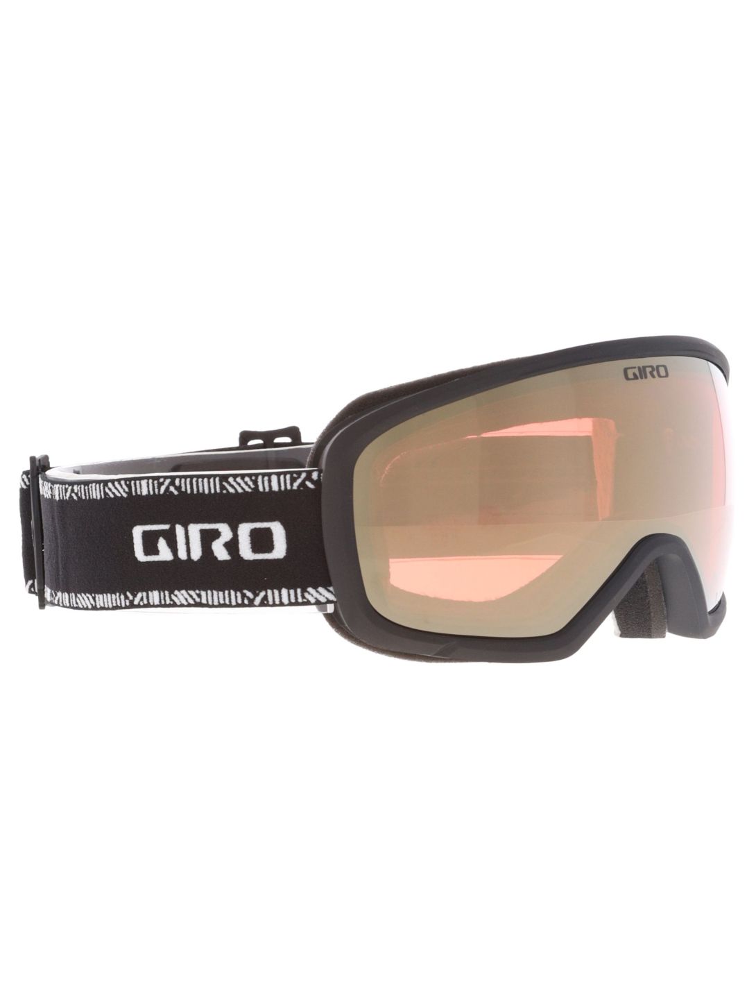 Giro, Millie gafas de esquí unisex Black & White Chute - VIVID Copper blanco, negro 