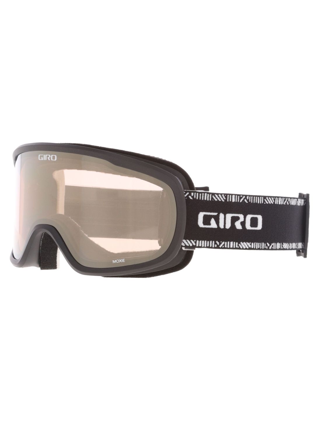 Giro, Moxie gafas de esquí unisex Black & White Shute - Amber Gold blanco, negro 