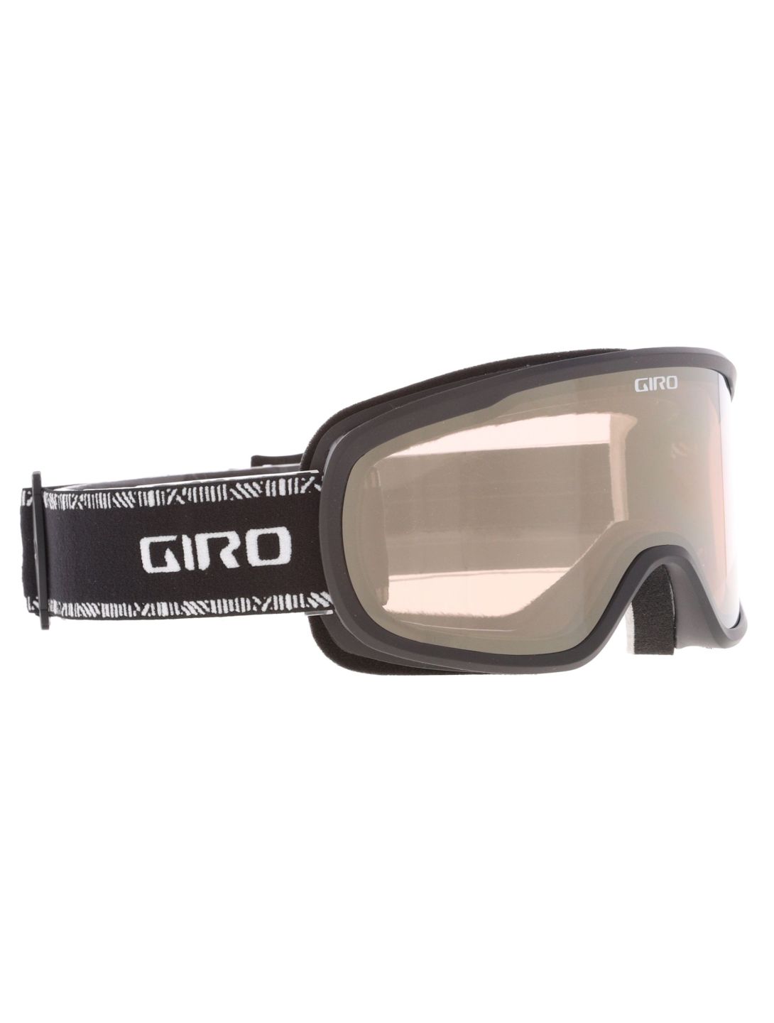 Giro, Moxie gafas de esquí unisex Black & White Shute - Amber Gold blanco, negro 