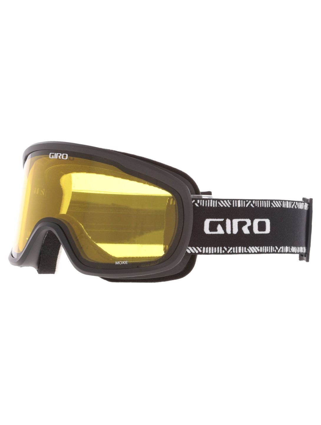 Giro, Moxie gafas de esquí unisex Black & White Shute - Amber Gold blanco, negro 