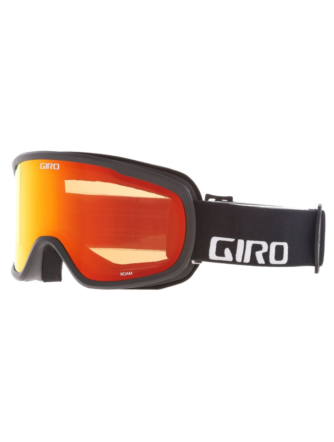 Giro, Roam gafas de esquí unisex Black Wordmark - Amber Scarlet negro 