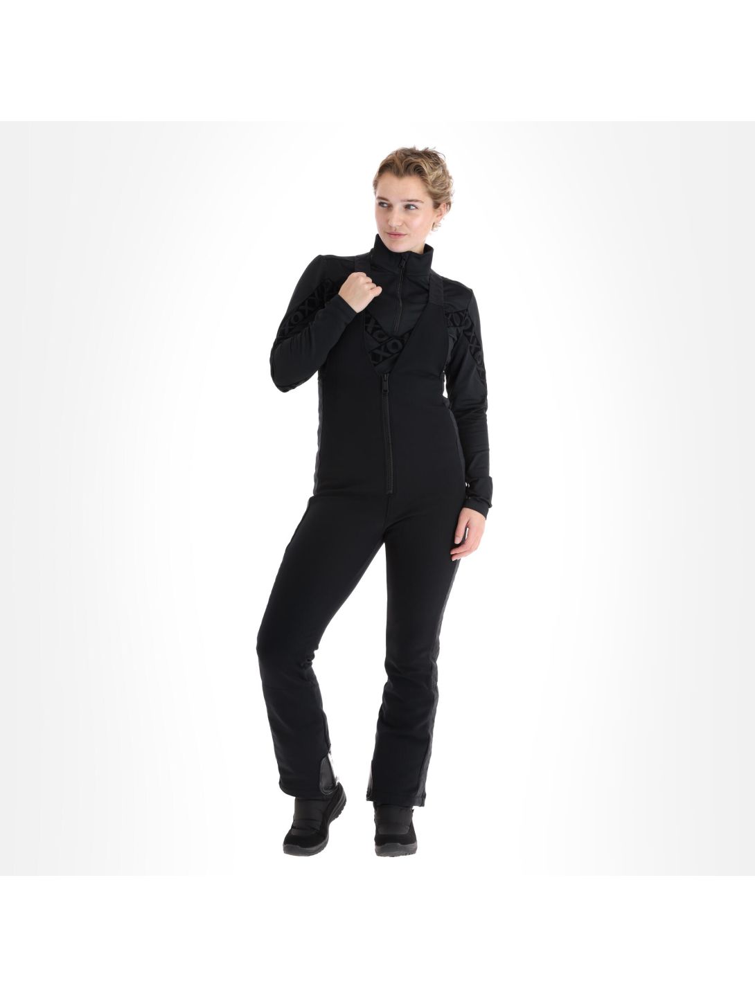 Head, Jet Bib pantalones de esquí softshell BIB model mujeres Black negro 