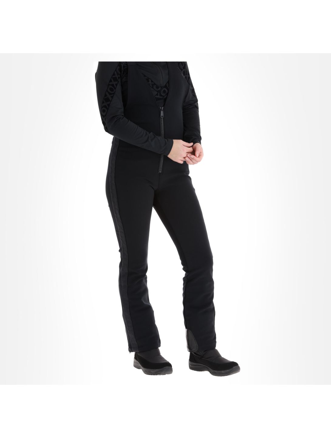 Head, Jet Bib pantalones de esquí softshell BIB model mujeres Black negro 