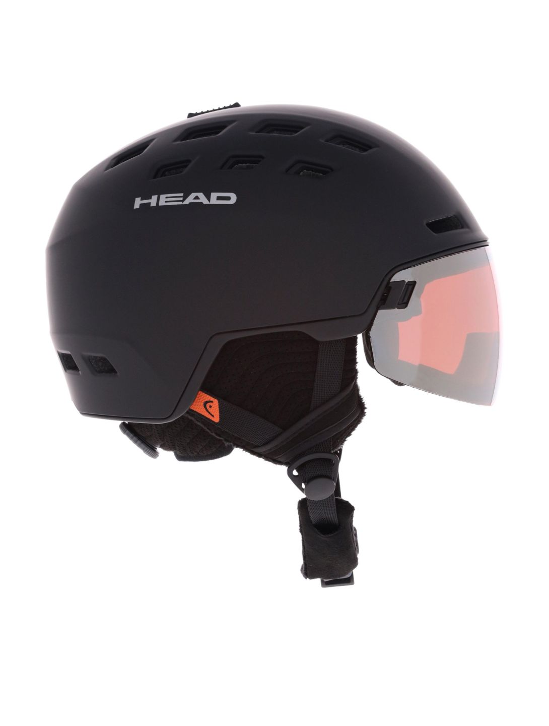 Head, Radar casco con visera unisex Black negro 