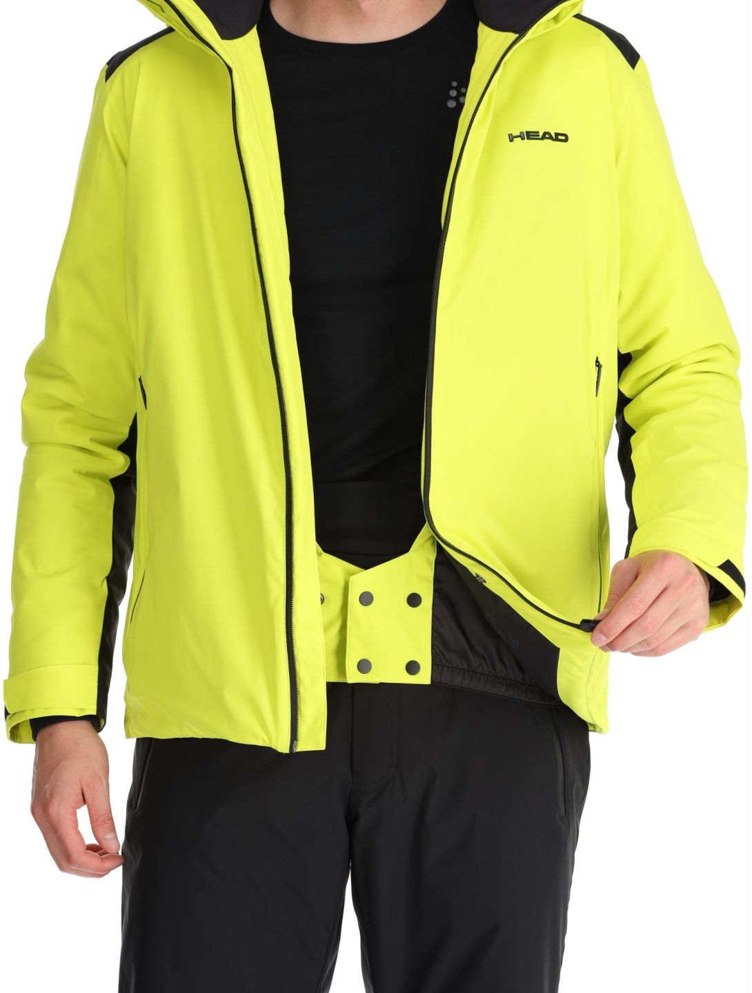 Head, Supershape chaqueta de esquí hombres Lime verde 