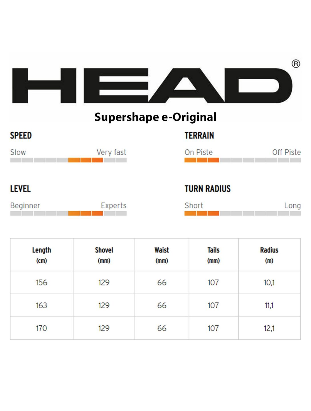 Head, Supershape e-Original + PRD 12 GW (2023/24) esquís unisex 