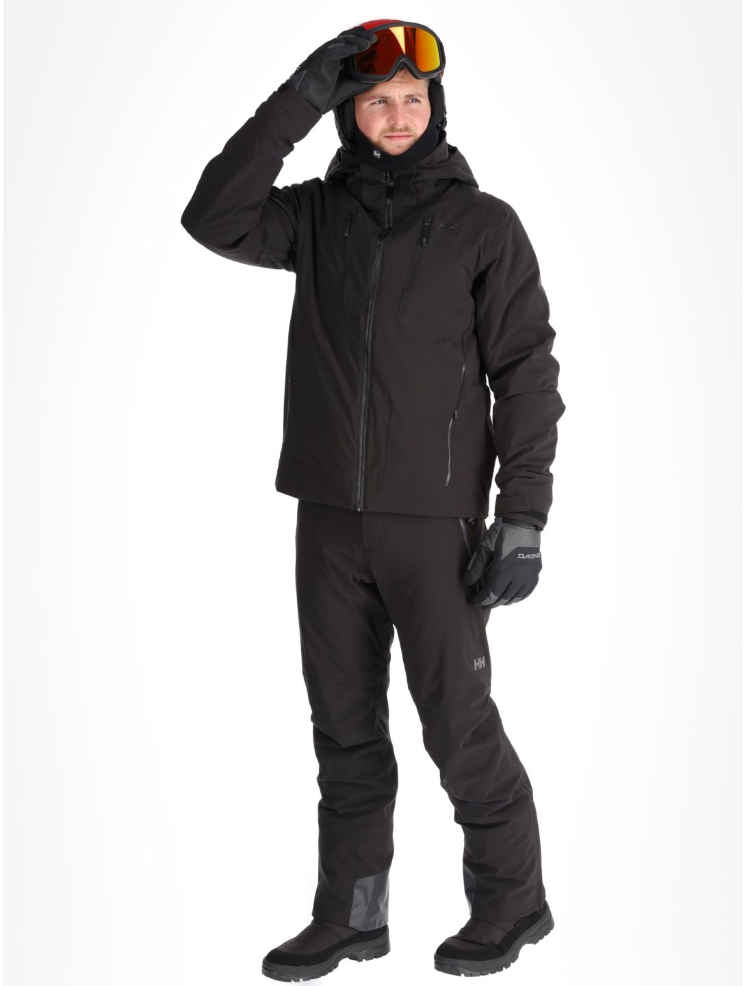 Helly Hansen, Alpha 4.0 chaqueta de esquí hombres Black negro 