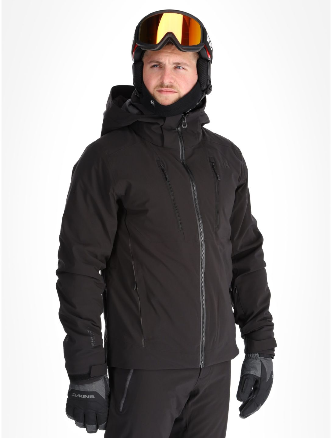 Helly Hansen, Alpha 4.0 chaqueta de esquí hombres Black negro 