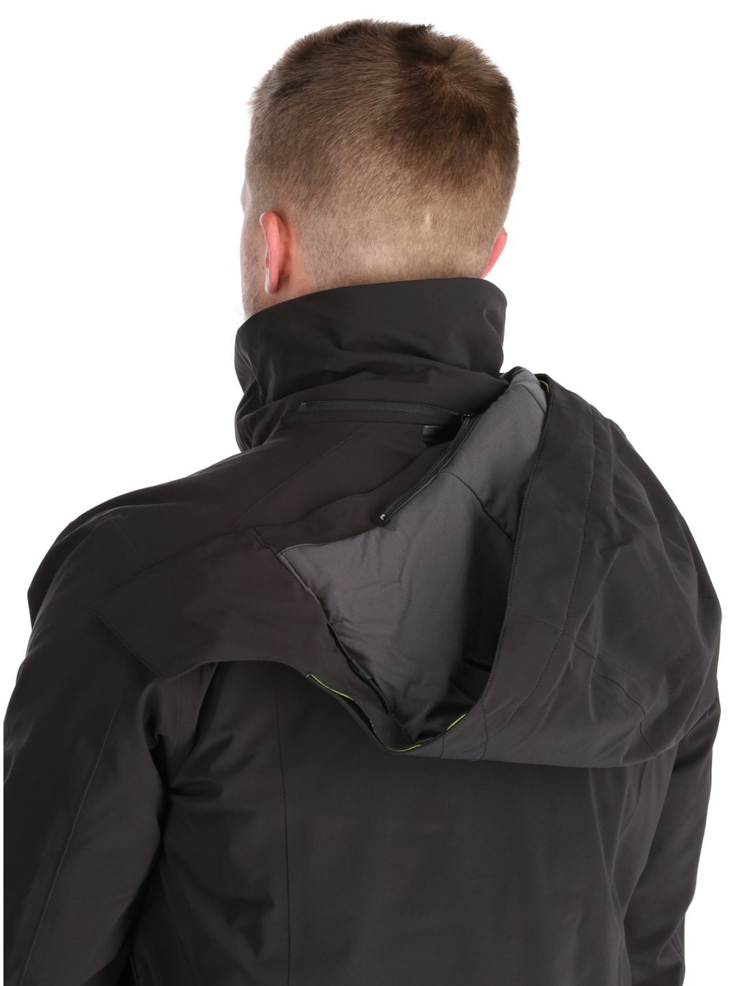 Helly Hansen, Alpha 4.0 chaqueta de esquí hombres Black negro 