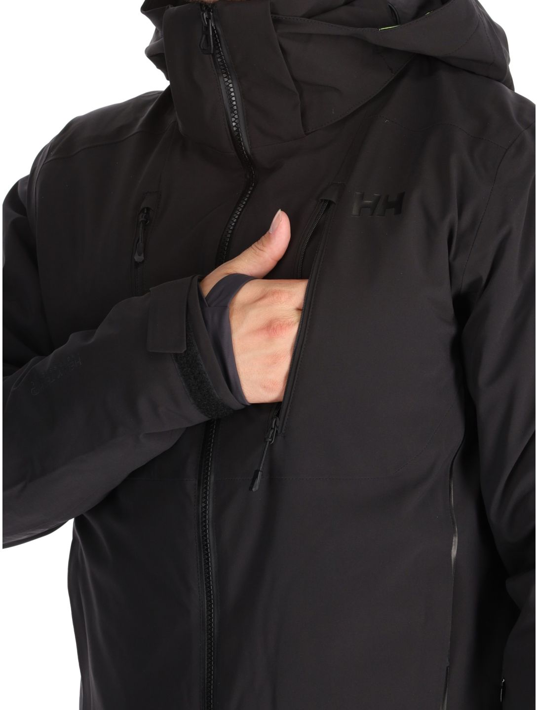 Helly Hansen, Alpha 4.0 chaqueta de esquí hombres Black negro 