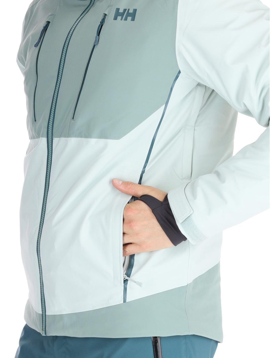 Helly Hansen, Alpha 4.0 chaqueta de esquí hombres Cactus verde 