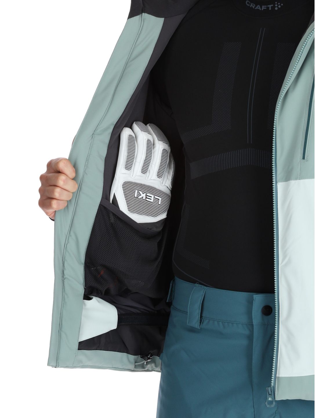 Helly Hansen, Alpha 4.0 chaqueta de esquí hombres Cactus verde 