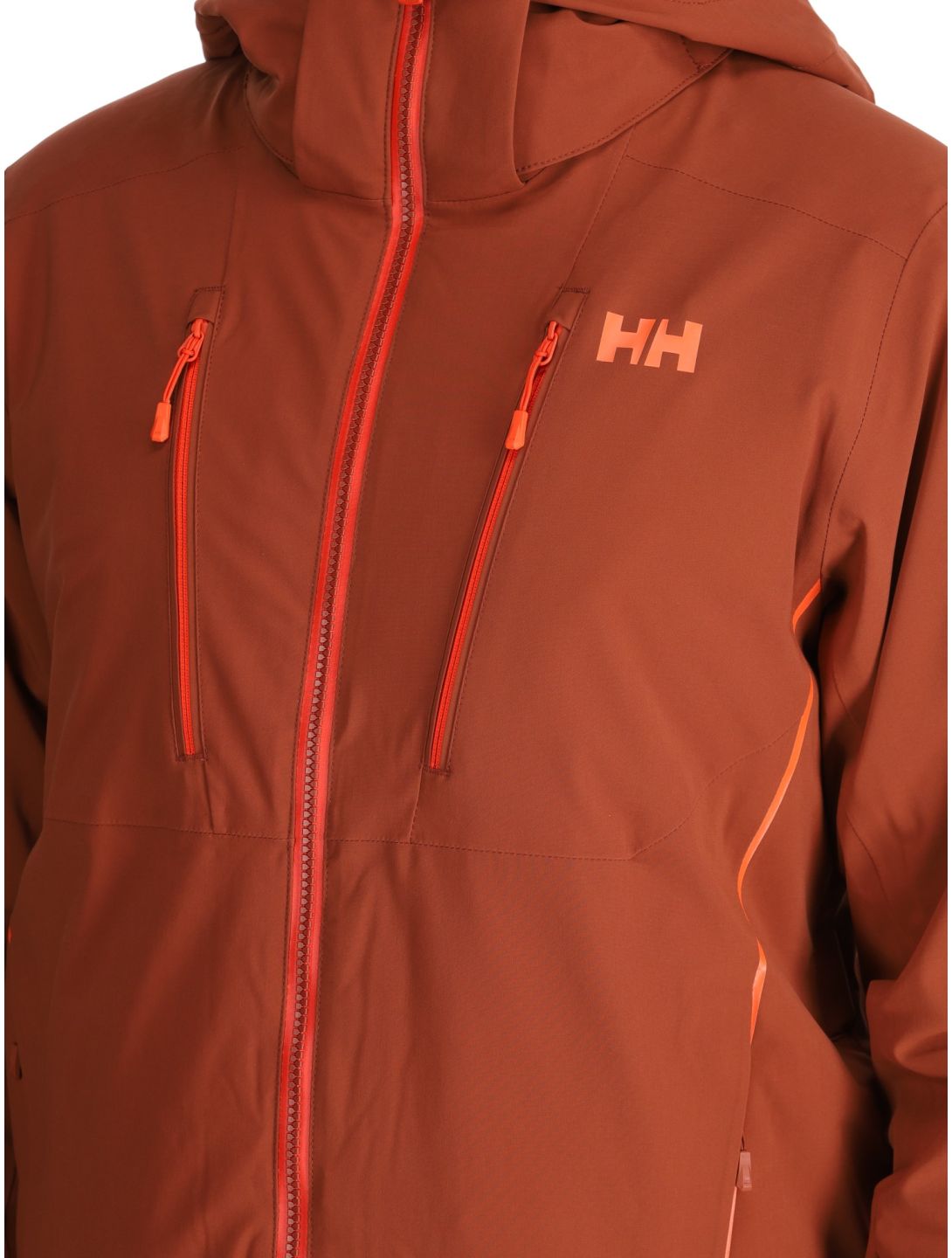 Helly Hansen, Alpha 4.0 chaqueta de esquí hombres Iron Oxide marrón 