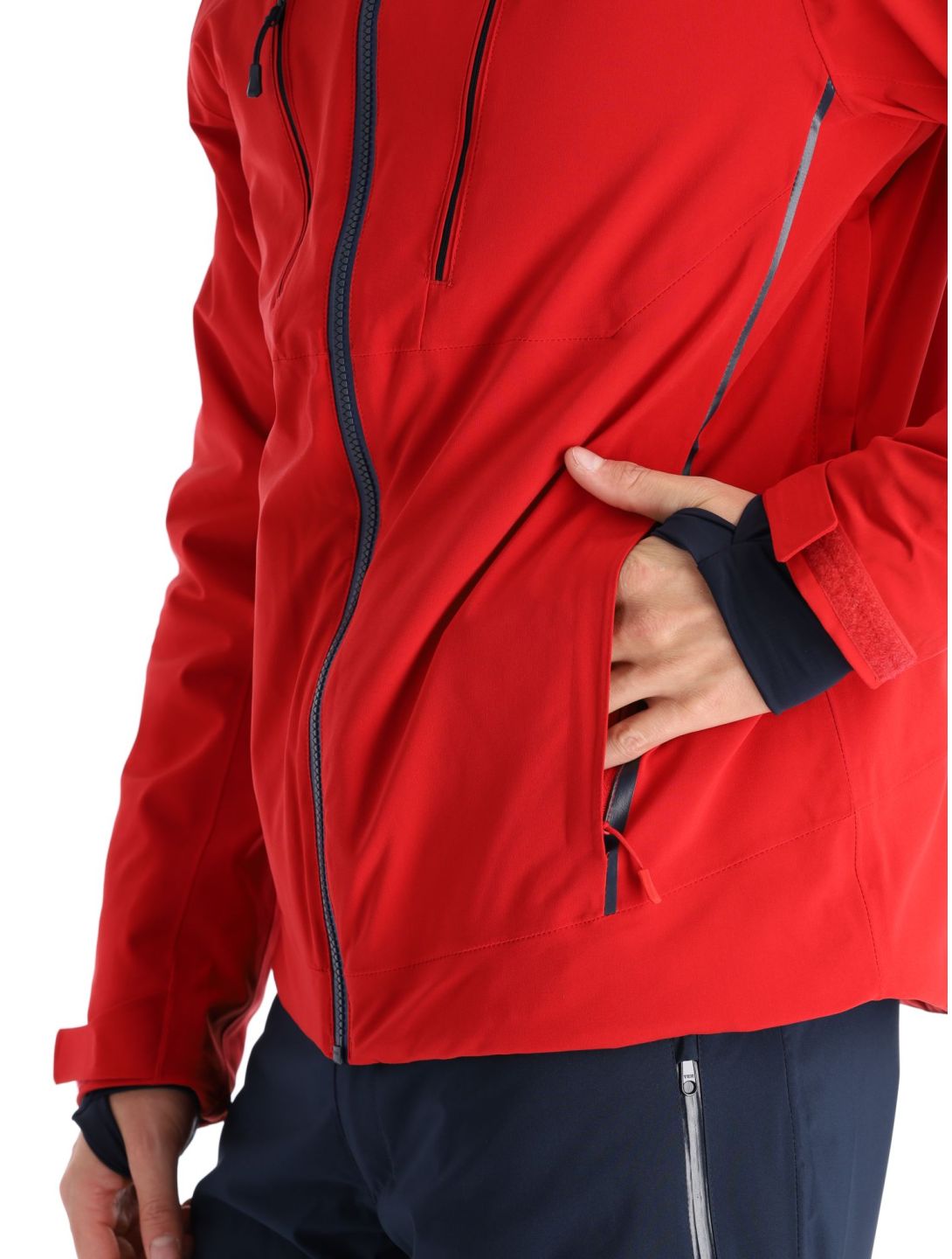 Helly Hansen, Alpha 4.0 chaqueta de esquí hombres Red rojo 