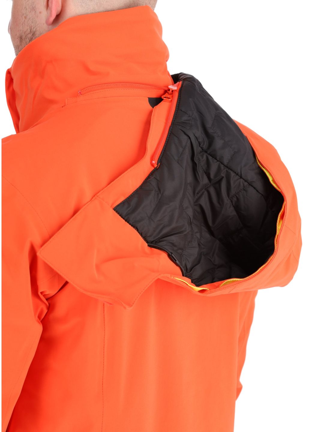 Helly Hansen, Alpha Lifaloft chaqueta de esquí hombres Cherry Tomato naranja 