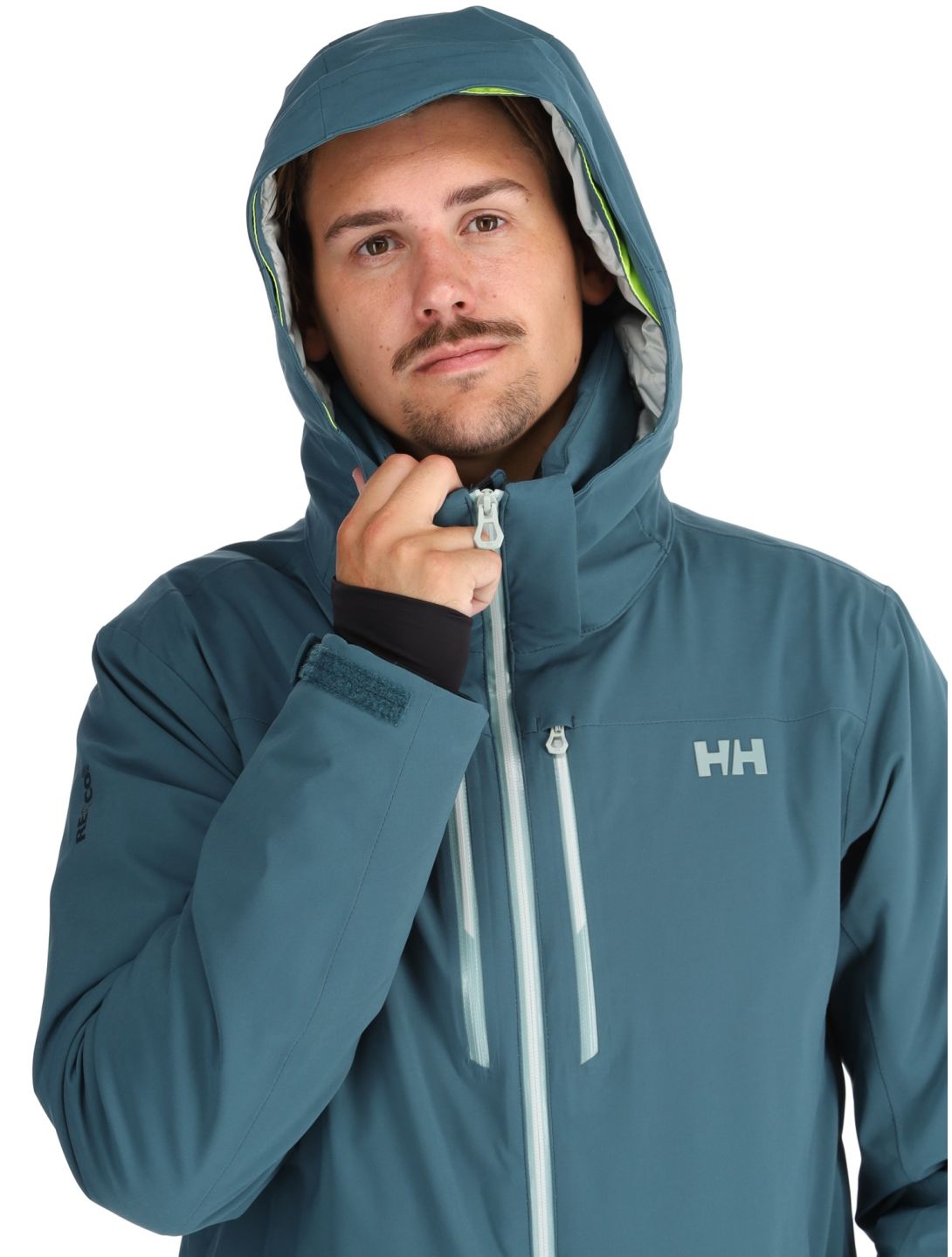 Helly Hansen, Alpha Lifaloft chaqueta de esquí hombres Dark Creek azul 