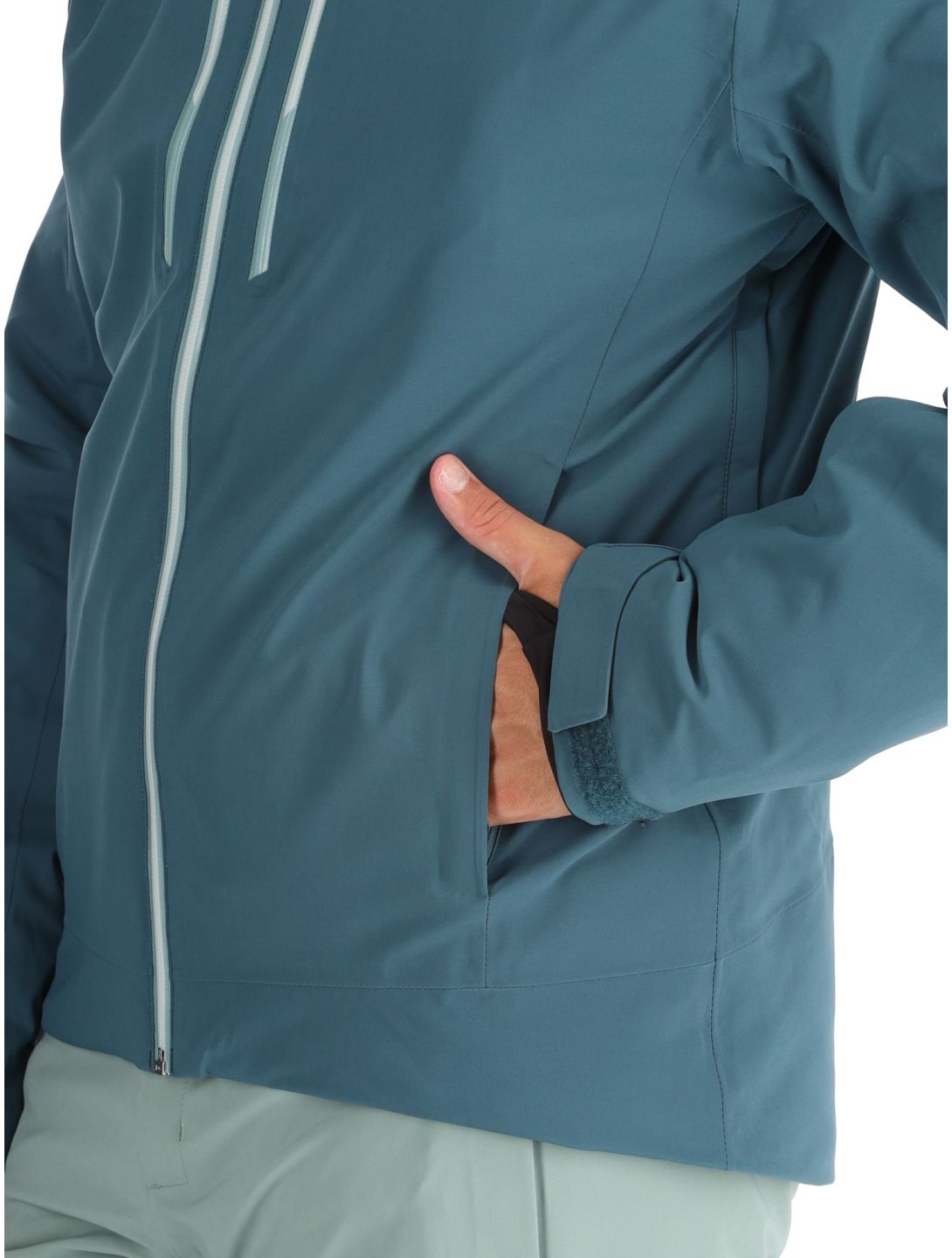 Helly Hansen, Alpha Lifaloft chaqueta de esquí hombres Dark Creek azul 