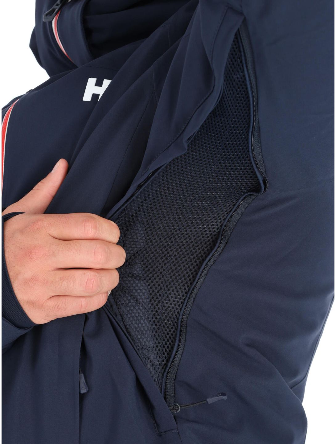 Helly Hansen, Alpha Lifaloft chaqueta de esquí hombres Navy azul 