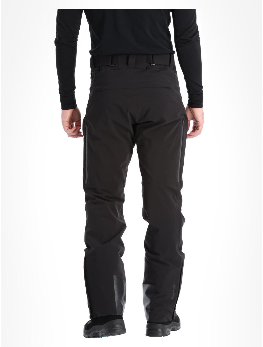 Helly Hansen, Alpha Lifaloft pantalones de esquí hombres Black negro 