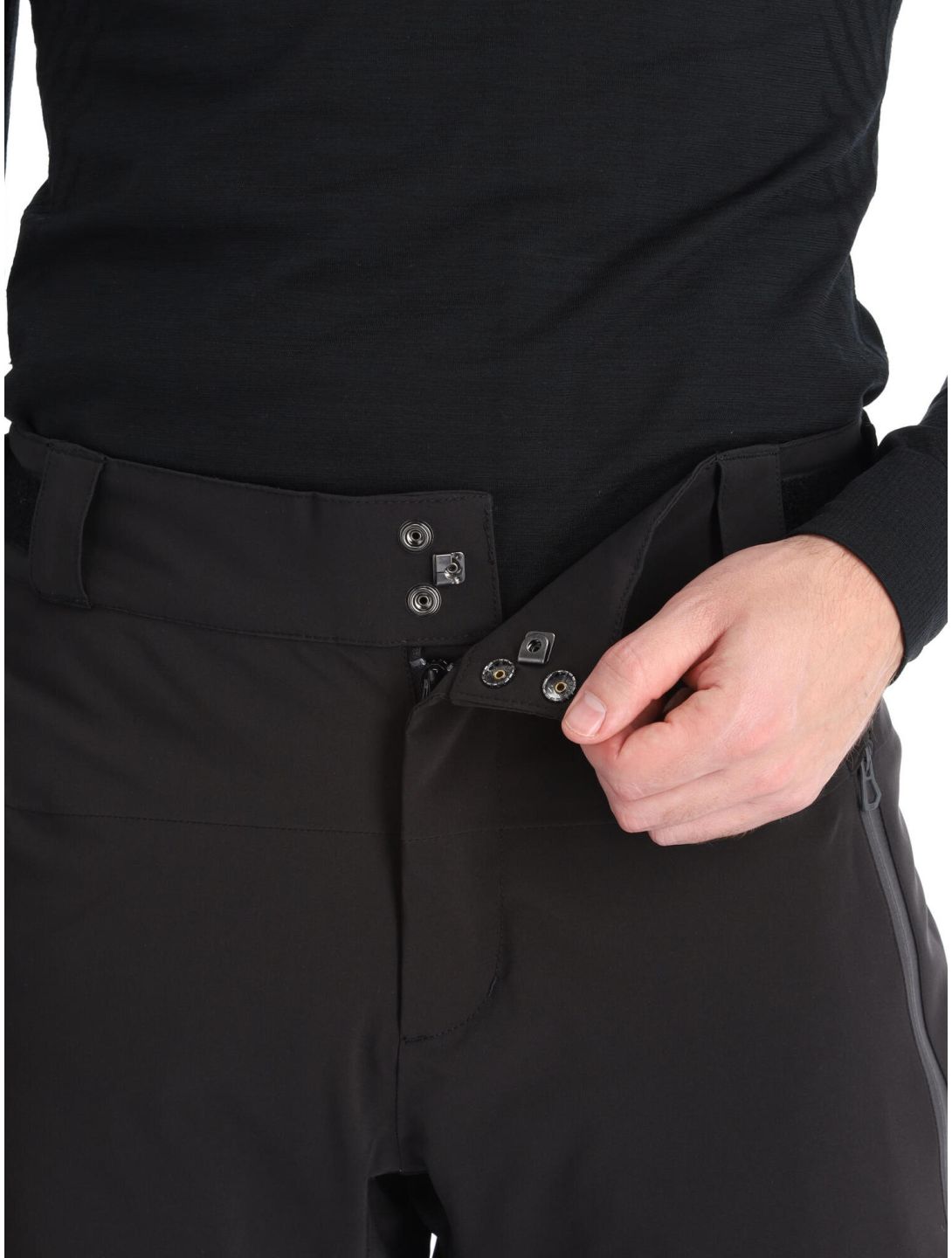 Helly Hansen, Alpha Lifaloft pantalones de esquí hombres Black negro 