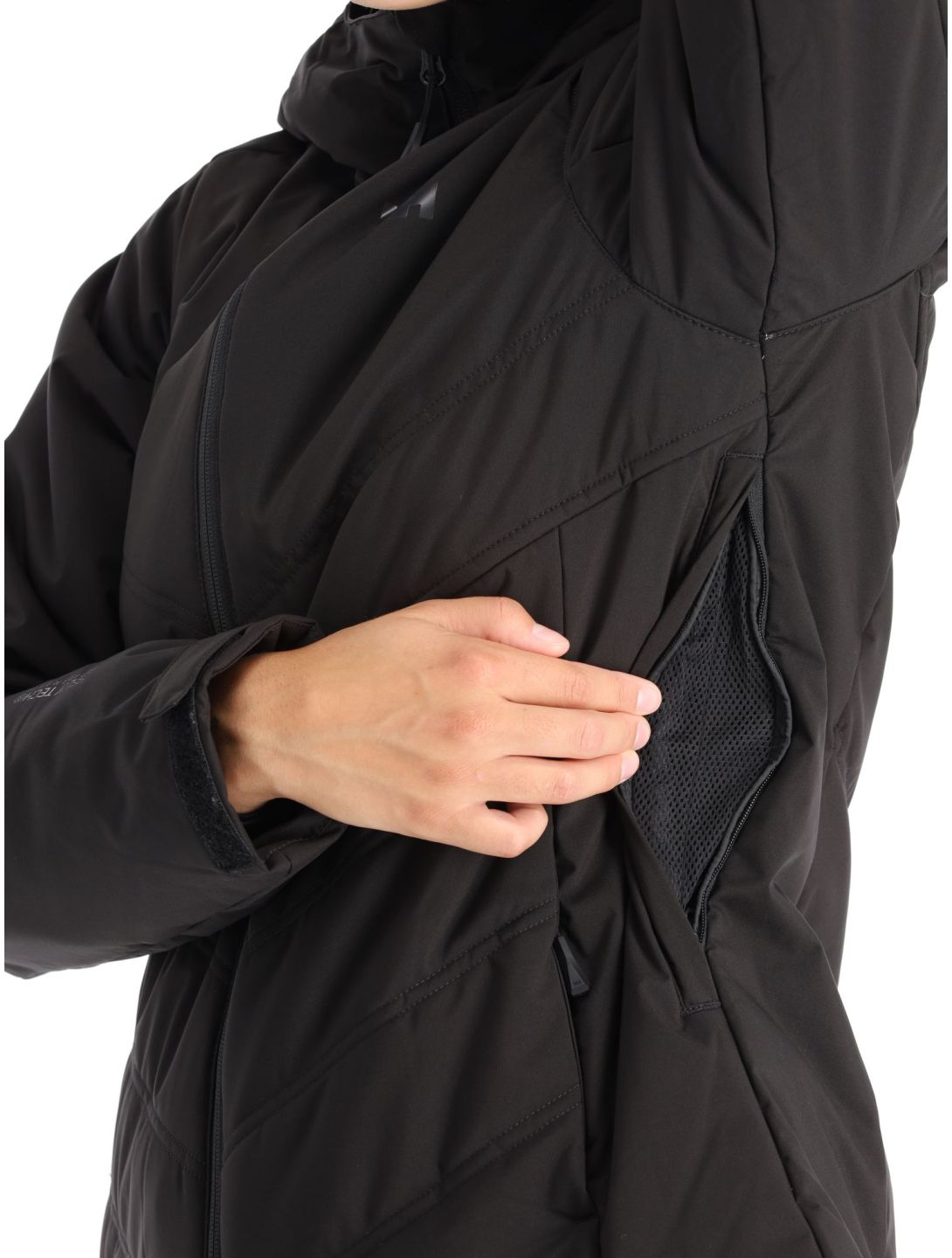 Helly Hansen, W Alpine Insulated chaqueta de esquí mujeres Black negro 