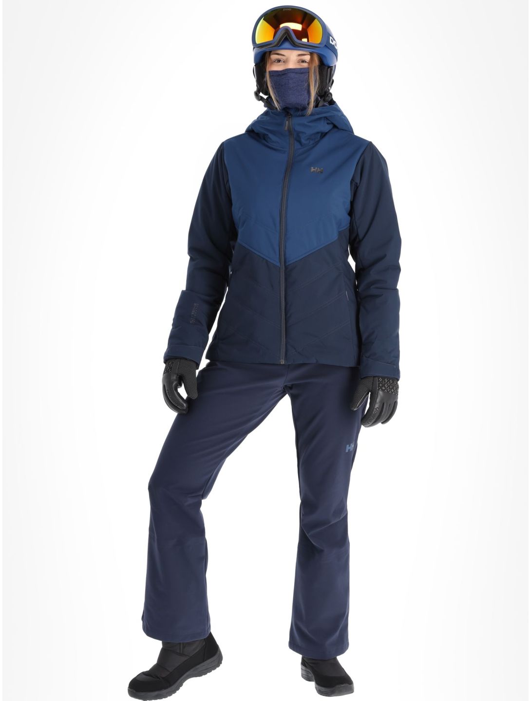 Helly Hansen, W Alpine Insulated chaqueta de esquí mujeres Navy azul 