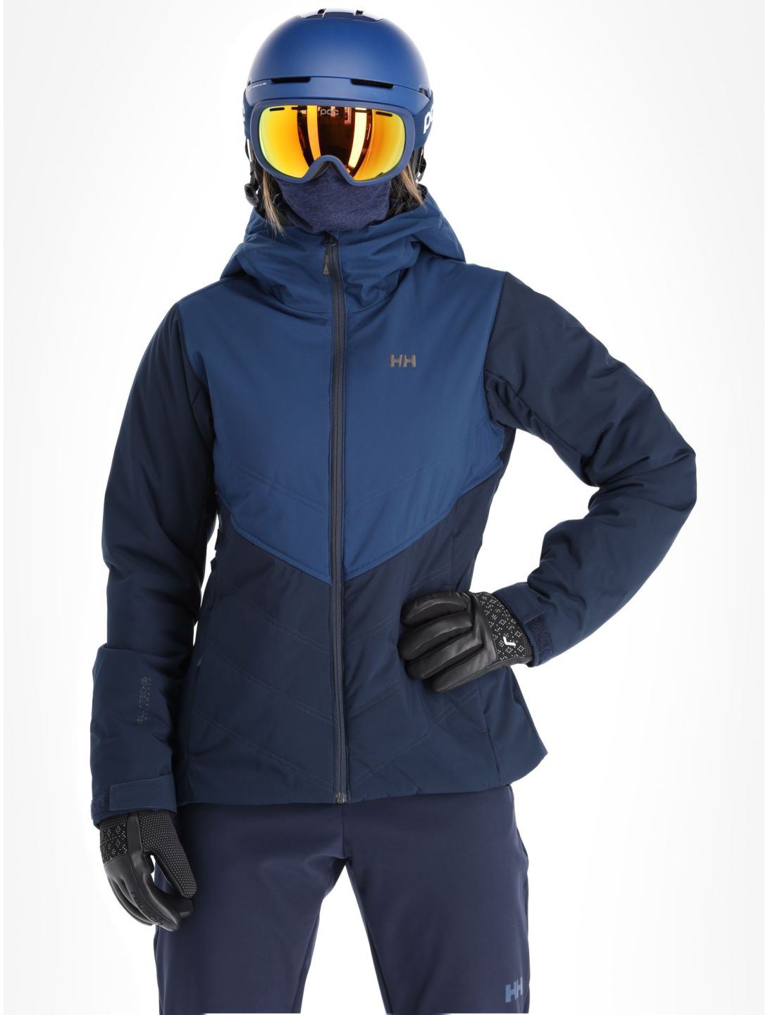 Helly Hansen, W Alpine Insulated chaqueta de esquí mujeres Navy azul 